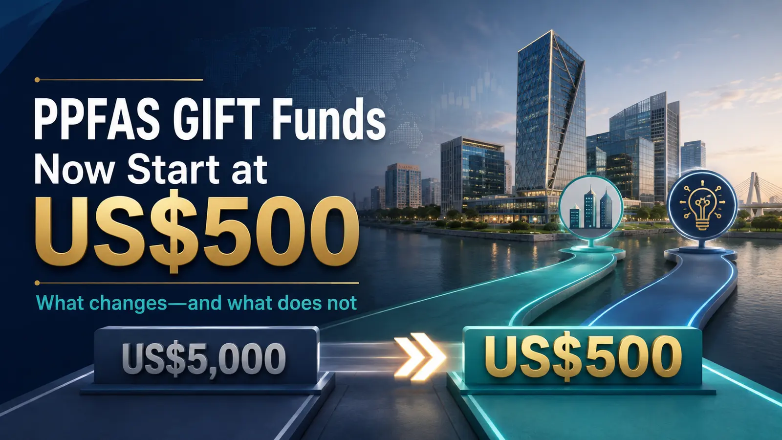 PPFAS GIFT City Funds Now Start at US$500: What It Means for Indian Investors